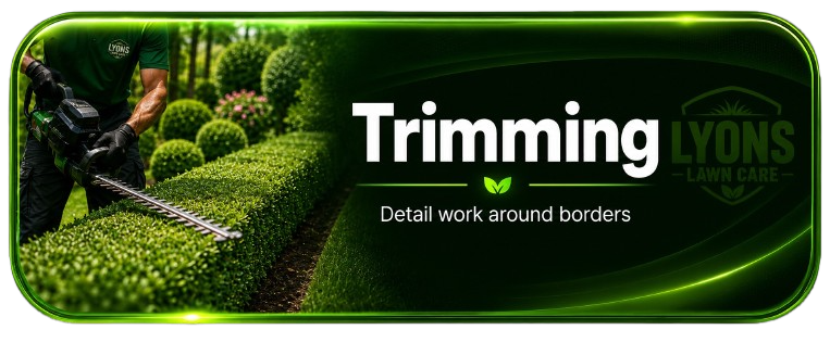 Trimming service banner