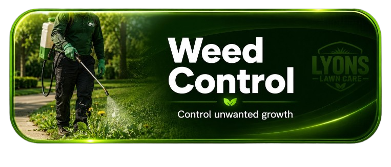 Weed Control service banner